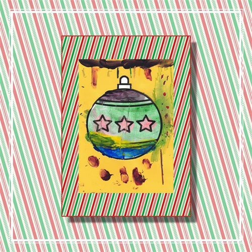 If U Care Share Christmas Cards (Pack of 10) - Bauble