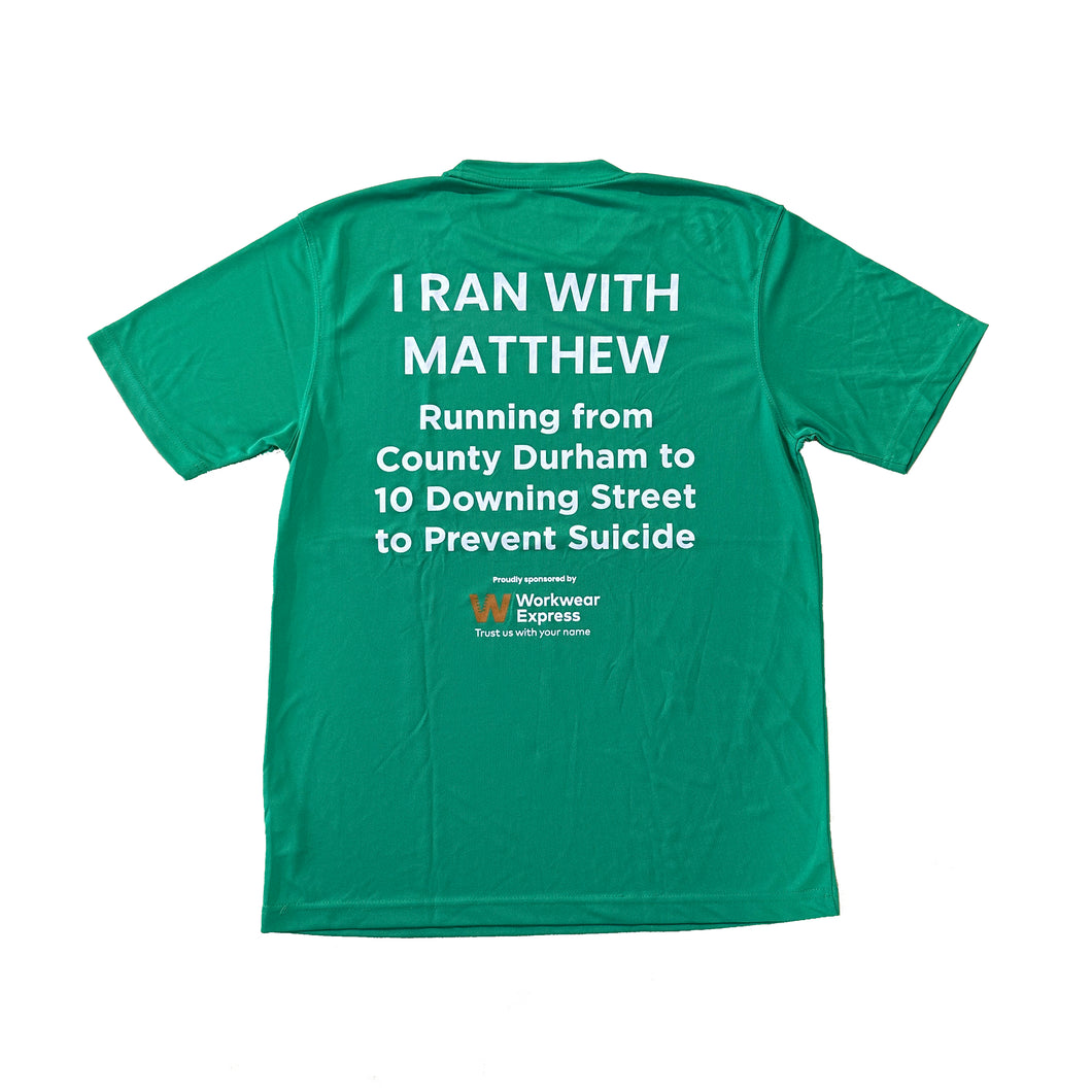I ran with Matthew T-Shirt