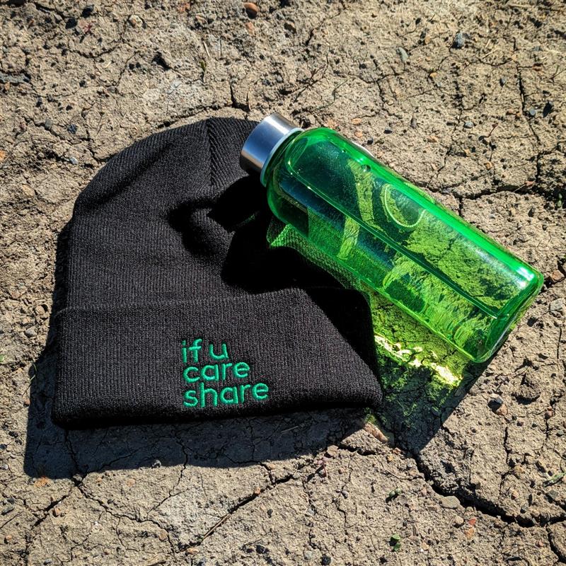 If U Care Share Beanie & Bottle Bundle